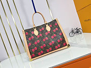 Colestore Louis Vuitton LV x TM OnTheGo MM Monogram Cherry 35x27x14cm - 3