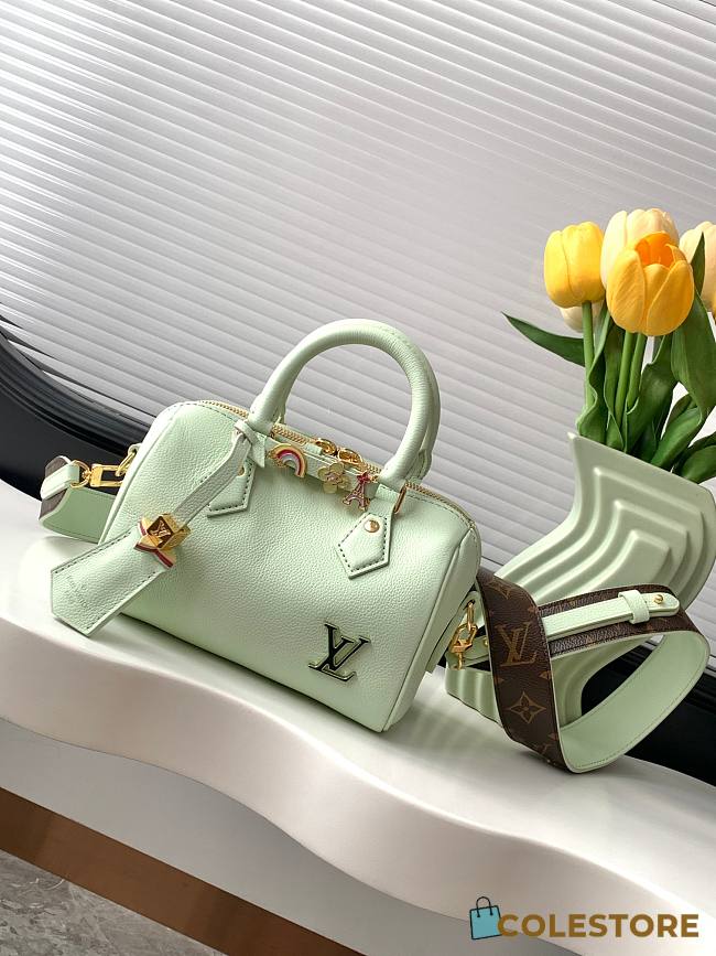 Colestore Louis Vuitton Speedy Bandouliere 18 Light Green 18x12.5x11cm - 1