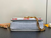 Colestore Louis Vuitton LV x TM Pochette Métis East West White Monogram Cherry Coated Canvas - 6