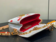 Colestore Louis Vuitton LV x TM Pochette Métis East West White Monogram Cherry Coated Canvas - 4