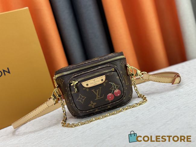 Colestore Louis Vuitton LV x TM Mini Bumbag Monogram Coated Canvas - 1