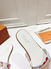 Colestore Louis Vuitton LV x TM Lily Flat Mule White  - 6