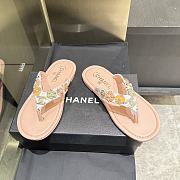 Colestore Chanel Thongs Lambskin & metal Slipper - 1