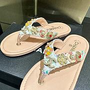 Colestore Chanel Thongs Lambskin & metal Slipper - 3