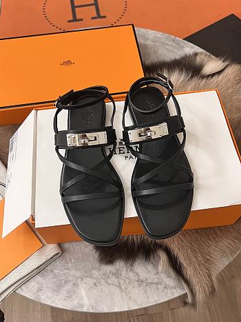 Colestore Hermès June sandal Women's in Black