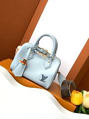 Colestore Louis Vuitton Speedy Bandouliere 18 Light Blue 18x12.5x11cm - 1