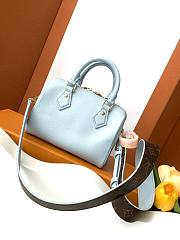 Colestore Louis Vuitton Speedy Bandouliere 18 Light Blue 18x12.5x11cm - 3