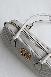 Colestore Gucci GG Marmont Medium Top Handle Bag 35.5x 16.5x 7cm - 5