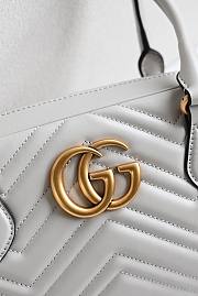Colestore Gucci GG Marmont Medium Top Handle Bag 35.5x 16.5x 7cm - 3