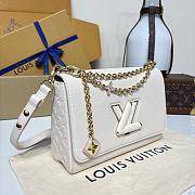 Colestore Louis Vuitton Twist MM Slim Quartz 23x8x16cm - 5
