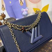 Colestore Louis Vuitton Twist MM Slim Navy 23x8x16cm - 2