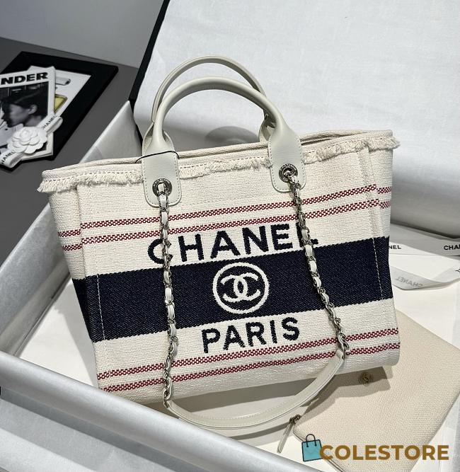 Colestore Chanel Deauville Tote Bag 34x36x11cm - 1