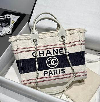 Colestore Chanel Deauville Tote Bag 34x36x11cm