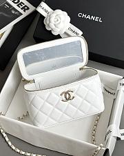 Colestore Chanel Vanity with Pearl Handle Bag 9.5x17x7.8cm - 6