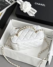 Colestore Chanel Vanity with Pearl Handle Bag 9.5x17x7.8cm - 2
