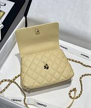 Colestore Chanel Coco Handle in Yellow 14X24x10cm - 6