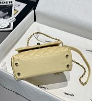 Colestore Chanel Coco Handle in Yellow 14X24x10cm - 4