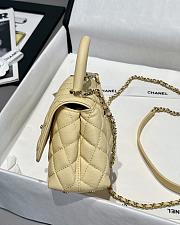 Colestore Chanel Coco Handle in Yellow 14X24x10cm - 2