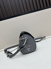 Colestore Prada Crossbody Bag in Gray 22x10.5x11.5cm - 6