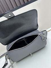 Colestore Prada Crossbody Bag in Gray 22x10.5x11.5cm - 4