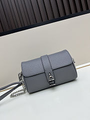 Colestore Prada Crossbody Bag in Gray 22x10.5x11.5cm - 3