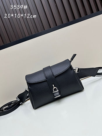 Colestore Prada Crossbody Bag in Black 20x10x12cm