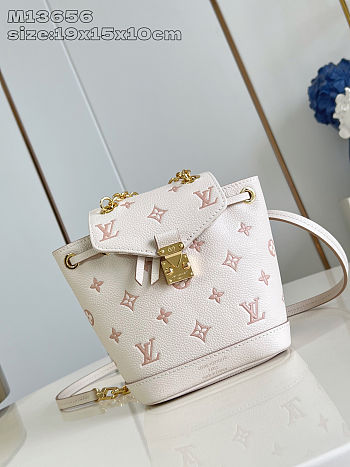 Colestore Louis Vuitton Nano Noé Backpack Bicolor Eden 19 x 15 x 10cm