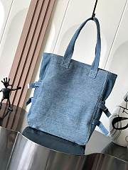 Colestore Celine Large Denim Tote Bag 42x12x40cm - 3