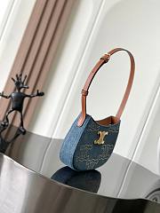 Colestore Celine Medium Tilly Bag in Denim Blue 22 X 13.5 X 4cm - 5