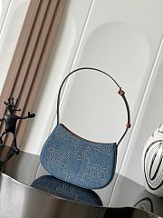 Colestore Celine Medium Tilly Bag in Denim Blue 22 X 13.5 X 4cm - 4