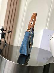 Colestore Celine Ava Bag in Denim 23 x13.5 x6cm - 6