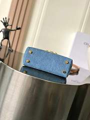 Colestore Celine Teen Nino Bag In Denim 20.5x13x8cm - 6