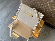 Colestore Louis Vuitton Dauphine MM in Gray Epi 25 x 17 x 10.5cm - 5