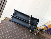 Colestore Louis Vuitton Dauphine MM in Black Epi 25 x 17 x 10.5cm - 6