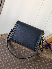 Colestore Louis Vuitton Dauphine MM in Black Epi 25 x 17 x 10.5cm - 2