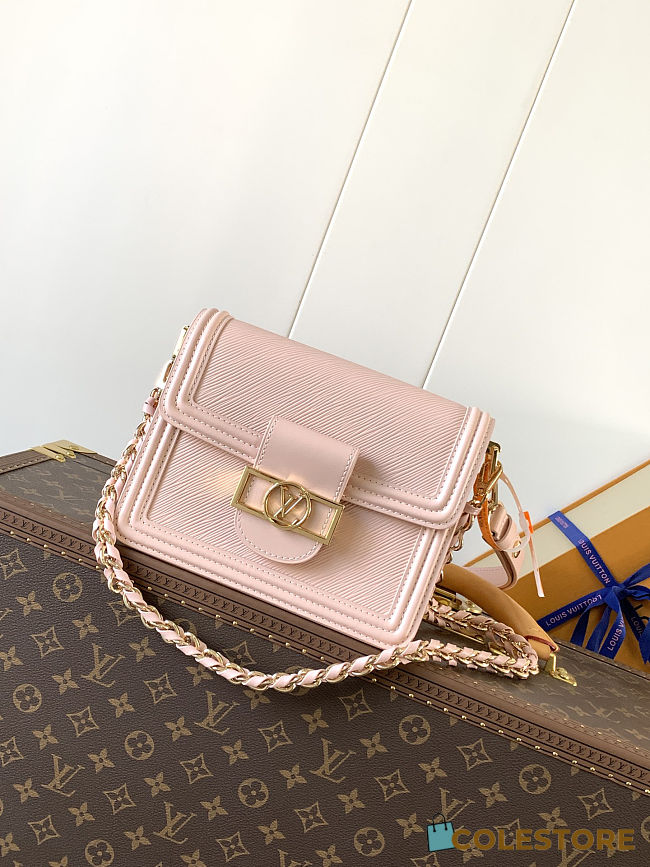 Colestore Louis Vuitton Mini Dauphine in Pink Epi 20 x 15 x 19cm - 1