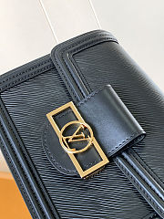 Colestore Louis Vuitton Mini Dauphine in Black Epi 20 x 15 x 19cm - 3