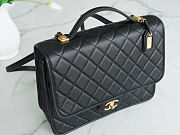 Colestore Chanel Black Caviar Leather Backpack 31.5x31x9cm - 5