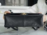Colestore Chanel Black Caviar Leather Backpack 31.5x31x9cm - 4