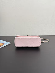 Colestore Chanel Small Coco Crush Handle Light Pink Caviar 12x18x6.5cm - 3