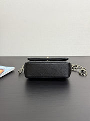 Colestore Chanel Small Coco Crush Handle Black Caviar 12x18x6.5cm - 5