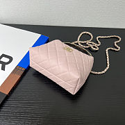 Colestore Chanel 25S Coco Handle Pink Bag 18x13x7cm - 6