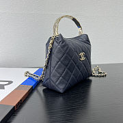 Colestore Chanel 25S Coco Handle Black Bag 18x13x7cm - 3