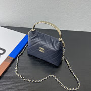 Colestore Chanel 25S Coco Handle Black Bag 18x13x7cm - 2