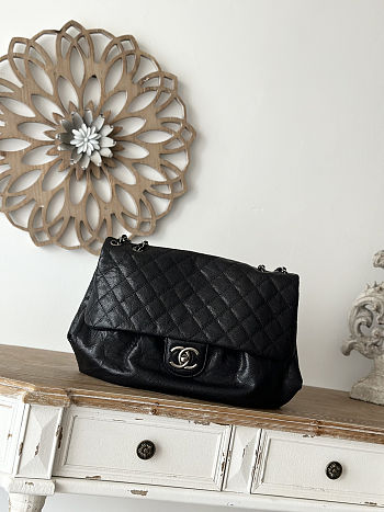 Colestore Chanel Easy Flap Bag Black 40×30cm