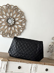 Colestore Chanel Easy Flap Bag Black 40×30cm - 5