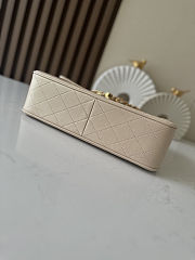 Colestore Chanel Vintage Light Beige Classic Large Jumbo Single Flap 30x21x8cm - 3