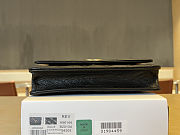 Colestore Chanel Woc Lamskin Black Pearl on Chain 19x12x3.5cm - 6