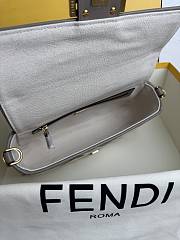Colestore Fendi Multicolor Baguette FF Logo Bag 26x13x6cm - 6