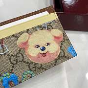 Colestore Gucci x Doraemon GG Supreme Card Case 10x7cm - 2